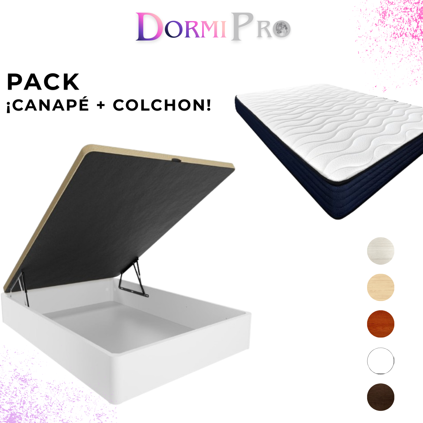 PACK CANAPE + COLCHON